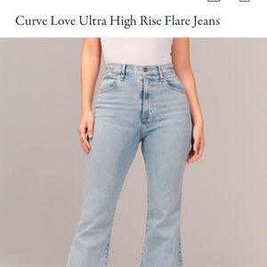 Abercrombie flare jeans